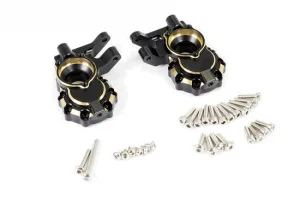 Fastrax TRX-4 Brass BK Front Steering Knuckles (2)