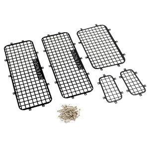 Fastrax TRX-4 Land Rover Defender Aluminium Window Guard Set (5 Pcs)