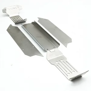 Fastrax MAXX Stainless Steel Chassis Armor Skid Plate Kit