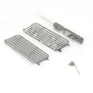 Fastrax TRX-4M Stainless Rear Side Window Guard Net (2)