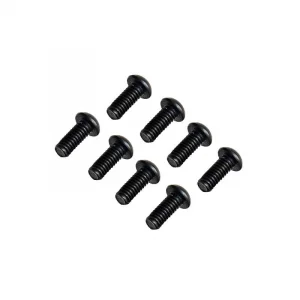 FTX Button Head Hex Screw M2.5 X 6mm (8Pc)
