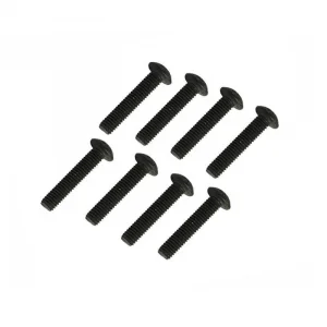 FTX Button Head Hex Screw M3 X 15mm (8Pc)