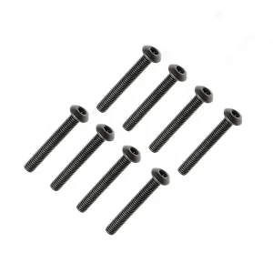 FTX Button Head Hex Screw M3 X 28mm (8Pc)