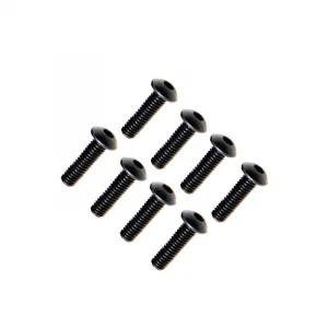 FTX Button Head Hex Screw M4 X 12mm (8Pc)