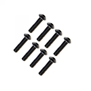 FTX Button Head Hex Screw M4 X 16mm (8Pc)