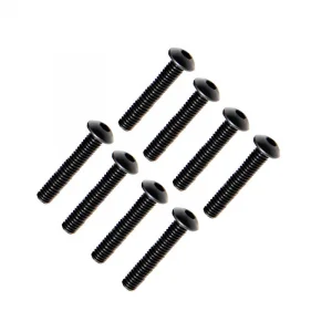 FTX Button Head Hex Screw M4 X 20mm (8Pc)