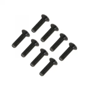 FTX Flat Head Hex Screw M3X10mm (8Pc)