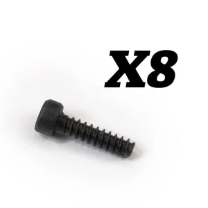 FTX Cap Head Self-Tapping 2X8mm Screws