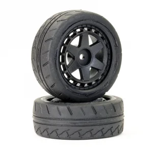 FTX Stinger Front 26mm Rubber Wheel/Tyres (2)