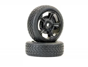 FTX Havok Road Tread Wheels + Tyres (2) ** CLEARANCE **