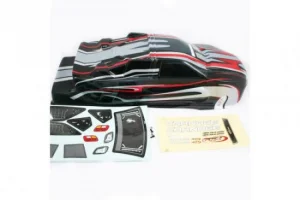 FTX Carnage ST Pre Painted Bodyshell - Black/Red