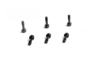 Wheelspin Racing Cap Head Hex Screw 6Pcs M3 X 10