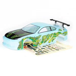 FTX Banzai Pre-Painted Body Shell W/Decals + Wing - Blue
