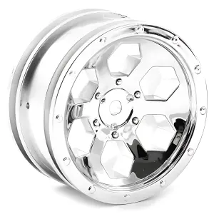 FTX Outback 6Hex Wheel (2) - Chrome