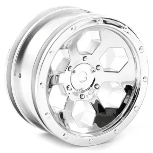 FTX Outback 6Hex Wheel (2) - C Hrome