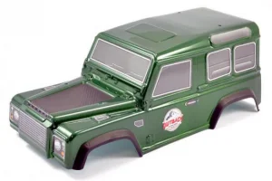 FTX Outback Ranger 2.0 (Land Rover Defender Style) Pre Painted Green Bodyshell - 250mm WB