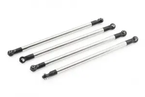 FTX Outback 2.0 Nickel Plated Steel Side Linkage 100mm (4Pc)