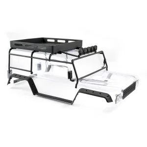 FTX Kanyon Clear Body W/Roll Cage - Spotlights + Tray