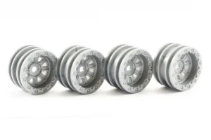 FTX Outback Mini Wheel Set - Grey (4Pc)