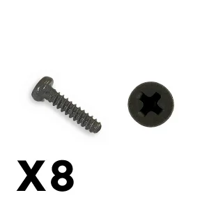 FTX Outback Mini 3.0 Round Head Self Tapping Screw 1.4X6 (8P)