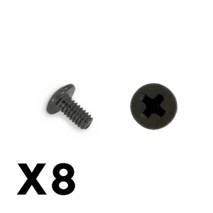 FTX Outback Mini 3.0 Button Head Metric Hex Screw 2X4 (8Pc)