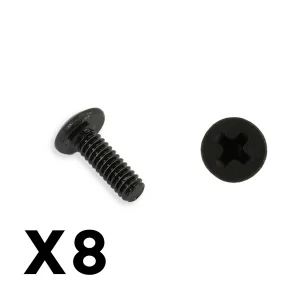 FTX Outback Mini 3.0 Button He Ad Metric Hex Screw 2X5 (8Pc)