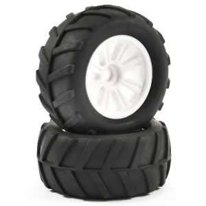 FTX Comet Monster Front Mounted Tyre + Wheel White