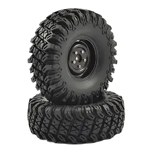 FTX Fury Pre-Mounted 1.9 Wheel and Tyres (2)