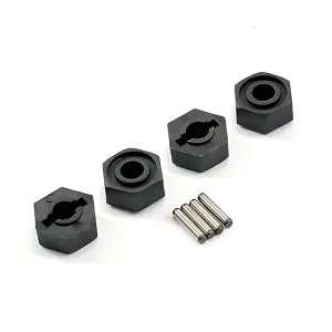 Fastrax FTX Fury Wheel Hex W/2X10 Pins (4Pc)