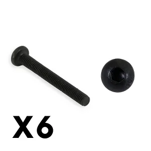 Fastrax FTX Fury Button Head 3 X 25mm Hex Screw (8Pc)