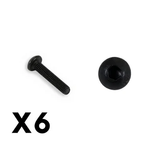 FTX Button Head Hex Screw 3 X 15mm