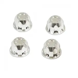 FTX Fury X Chrome Wheel Nut Dust Covers (4)