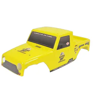 FTX Fury X Printed Dropcab Body - Yellow