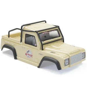FTX Mini Outback 2.0 Ranger Lexan Body + Roll Cage - Sand