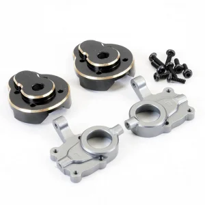 FTX Outback Mini Xp Machine Aluminium Front Portal Hub Set