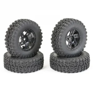 FTX Outback Mini X/Xp Tracking A/T Mounted Tyre Set (4Pc)