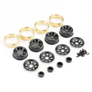 FTX Outback Mini X/Xp Steelie W/Brass Inner Bead 1.2 Wheels