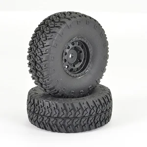FTX Outback Ranger XC Wheel + Tyre Set - Black (2)