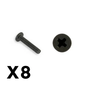 FTX Outback Ranger XC Button Head M2 X 10mm Screws (6Pc)
