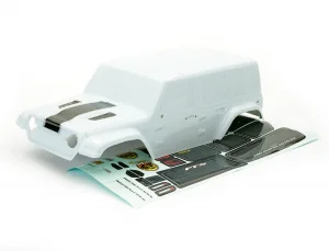 FTX Outback Fury XC Pvc Bodyshell - White