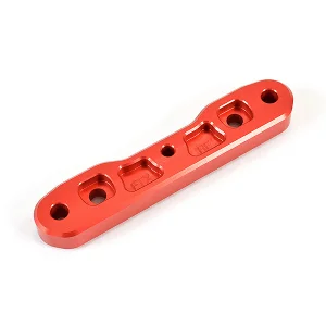 FTX DR8 Rear Fr Aluminium Lower CNC Suspension Mount - Red ** CLEARANCE **