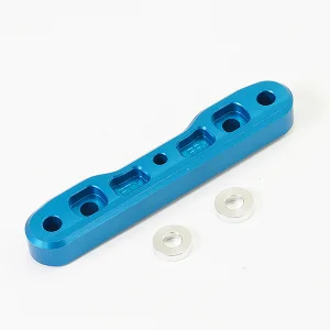 FTX DR8 Front Fr Aluminium. Lower CNC Suspension Mount - Blue