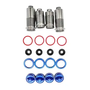 FTX DR8 Shock Body + Cap Set Blue