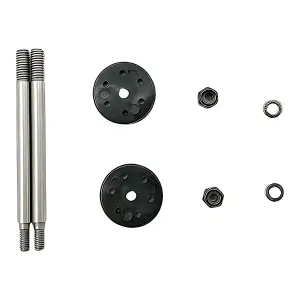 FTX DR8 Front Shock Shafts + Pistons (2)