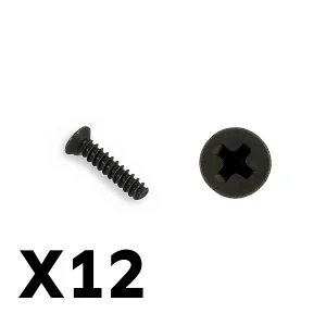 FTX Tracer Countersunk Self Tapping Kbho2.6*12mm