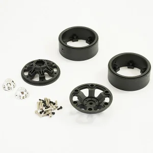 FTX Texan 1:10 6-Spoke Black Beadlock Wheel (2) ** CLEARANCE **