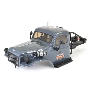 FTX Texan 1:10 Cab Bodyshell + Roll Cage Assembly - Grey