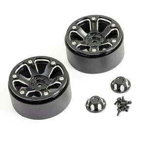 FTX Texan 1:10 Aluminium Beadlock 6-Spoke Wheels (2)