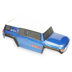 FTX Outback Geo 4X4 PC Blue Bodyshell + Decal (No Acc.)