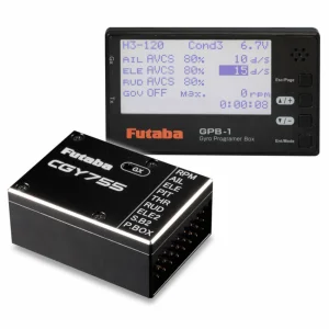 Futaba CGY755-GPB1 3-Axis 3D/F3C Helicopter Gyro and Governor With Programmer